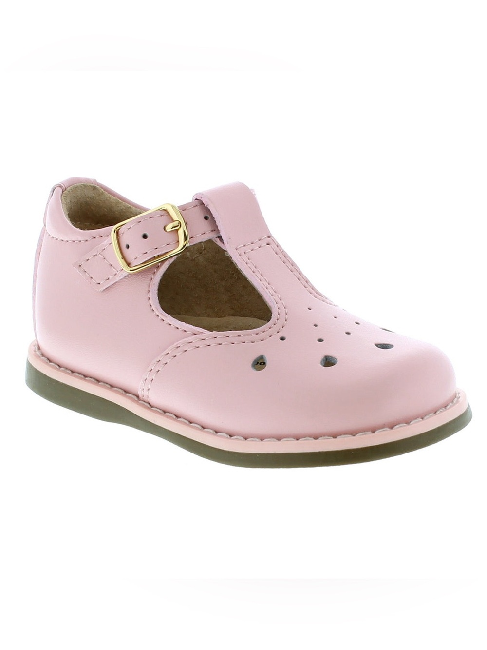 NWOT Footmates Infant Girl’s Harper Loafer Shoes in Light Pink Sz 4 wide